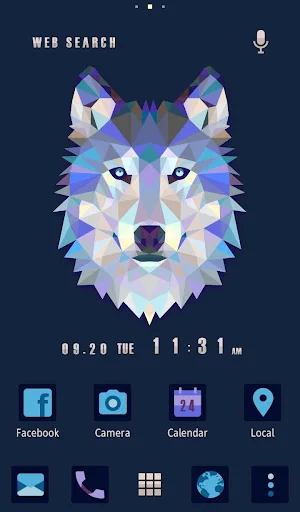 Triangle Wolf Theme +HOME