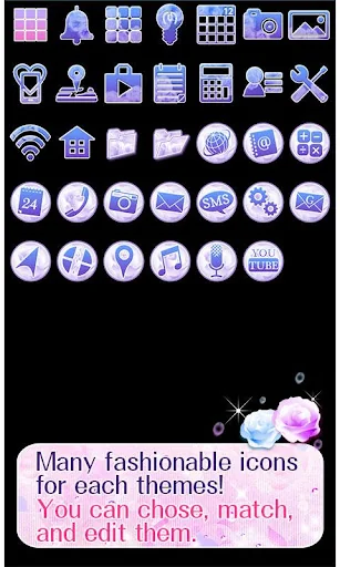 Beautiful Theme-Sparkle Drops- screenshot 4