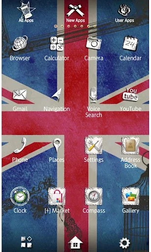UNION JACK Wallpaper Theme screenshot 3