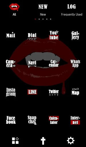 Vampire Lips Theme +HOME screenshot 3
