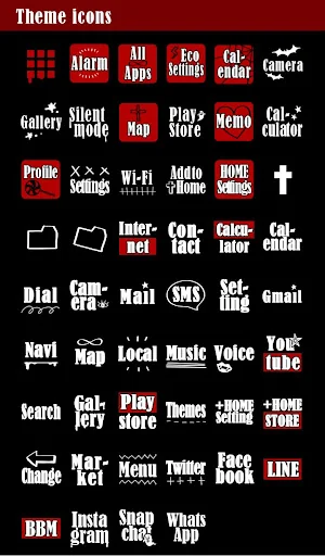 Vampire Lips Theme +HOME screenshot 4