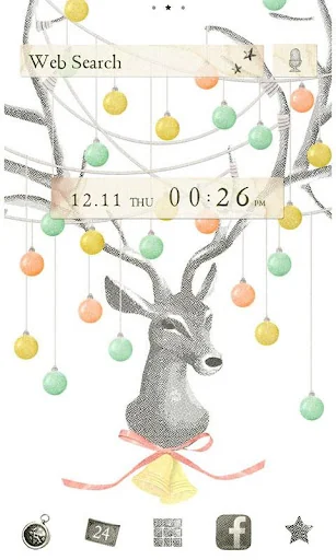 Christmas Reindeer Wallpaper