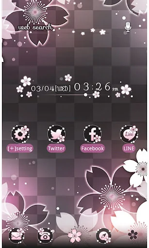 icon&wallpaper-Night Blossoms-