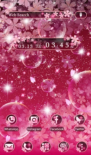 Cherry Night Theme +HOME