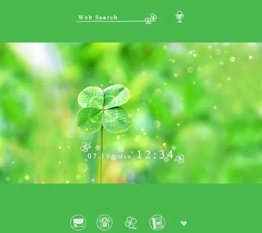 Four-Leaf Clover +HOME Theme
