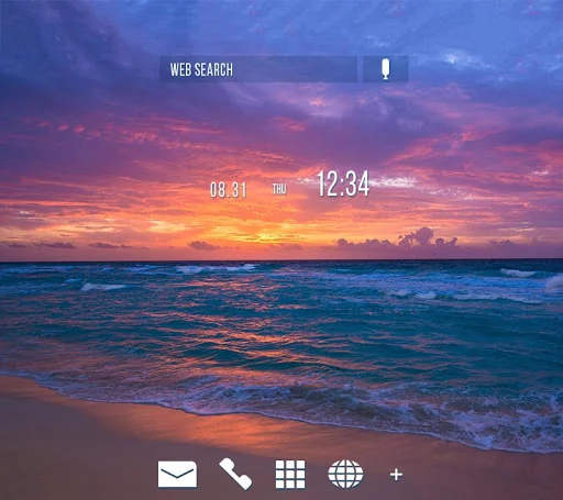 Sunset Sea Theme