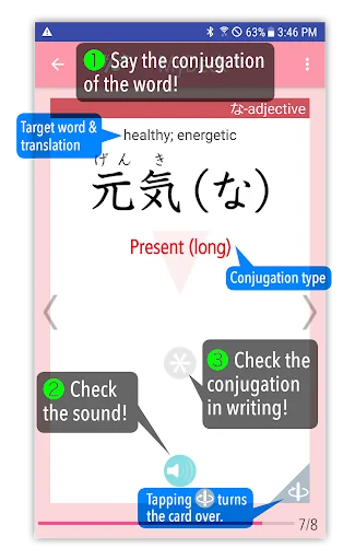 GENKI Conjugation Cards