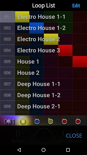 KORG Kaossilator for Android screenshot 3