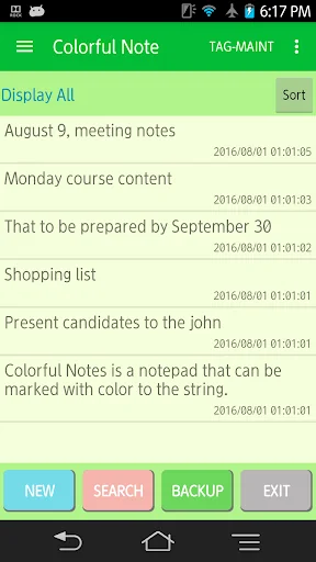 Colorful Note FreeEdition