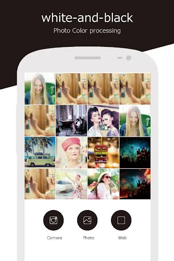 Monochrome Color Photo Effects screenshot 1