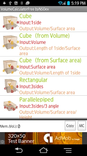VolumeCalculator byNSDev