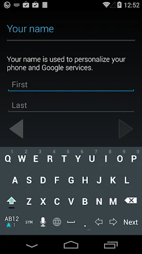 Dark keyboard image