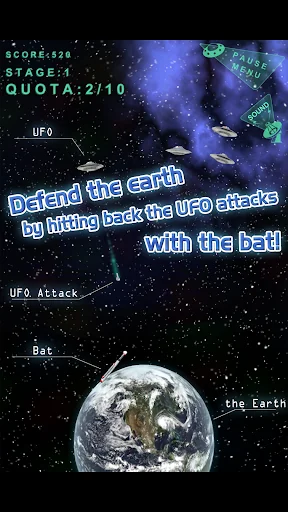 COSMIC BATTER DEFENCE screenshot 2