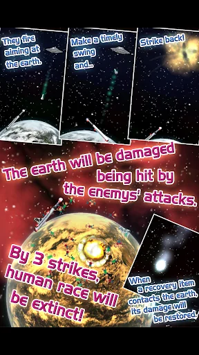 COSMIC BATTER DEFENCE screenshot 3