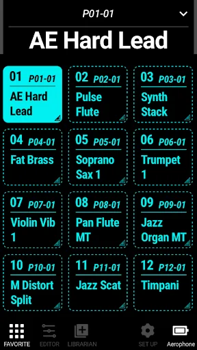 Aerophone Pro Editor