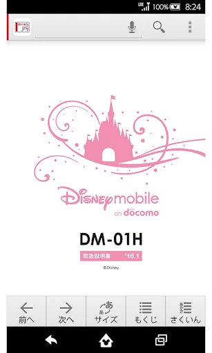DM-01H　取扱説明書