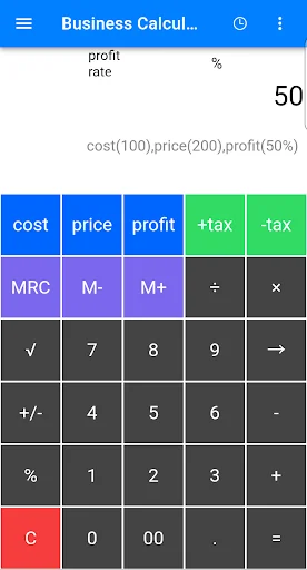 Business Calculator