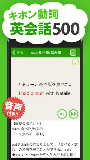 キホン動詞英会話 - たった10の動詞で話せる初心者英会話