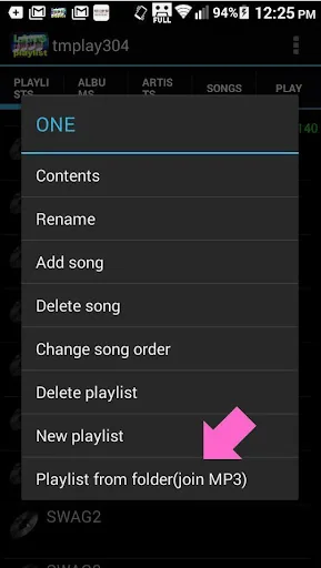 tmplay304 MP3 join player F