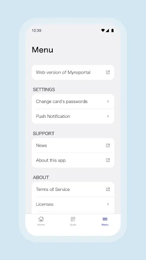 Mynaportal screenshot 3