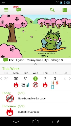 Higashi-Murayama City Garbage
