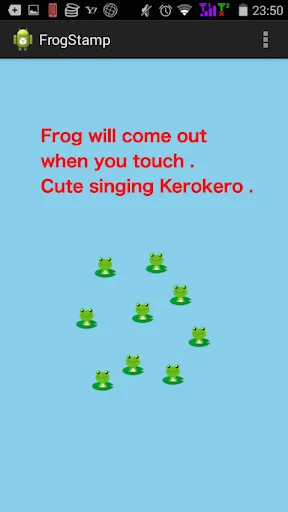 Frog App from One Year-Olds 1