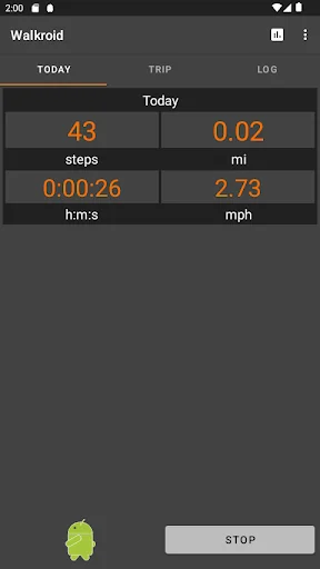 Walkroid - simple pedometer