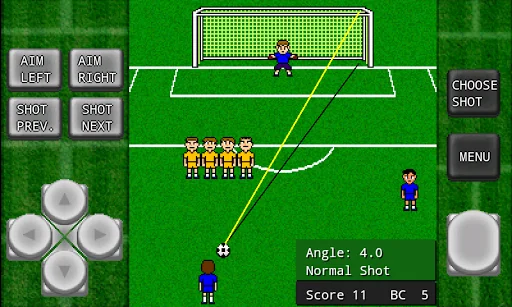 Gachinko Football: Free Kick screenshot 1