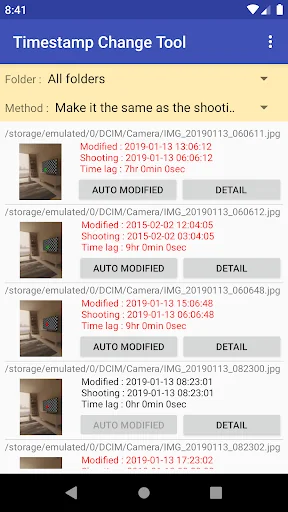 Timestamp Change Tool