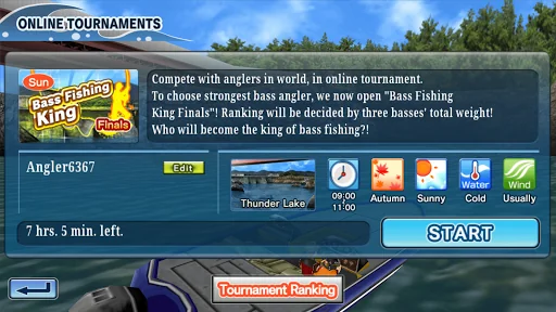 Bass Fishing 3D on the Boat screenshot 2
