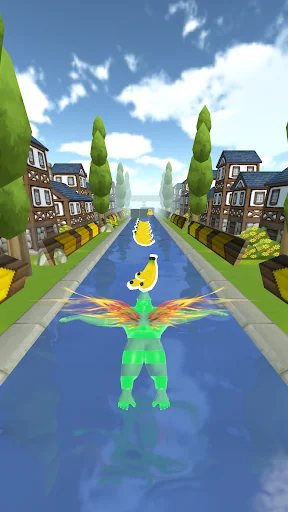Flying Gorilla: Jungle Runner screenshot 2