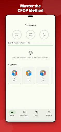 CubeNook - CFOP Cube Trainer