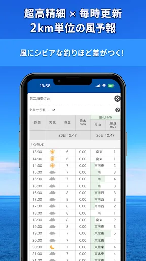 マリンウェザー海快晴 ＜海専門の天気と気象予報アプリ＞ screenshot 4