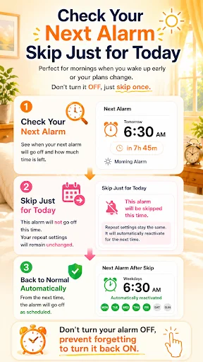 Smart Alarm (Alarm Clock) screenshot 4