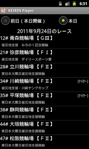 KEIRIN Player