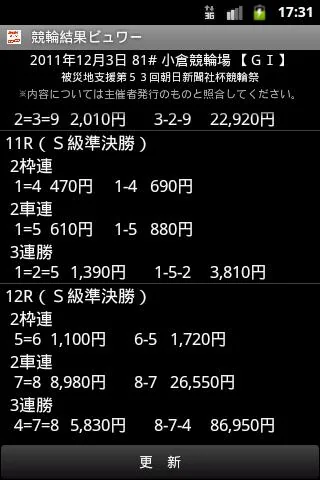 競輪結果ビュワー screenshot 2