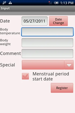 BasalBodyTemperature Rec Lite screenshot 4