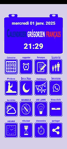 Calendrier francais 2026