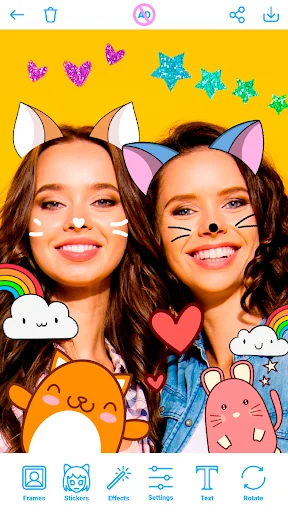 Kawaii Photo Stickers & Editor