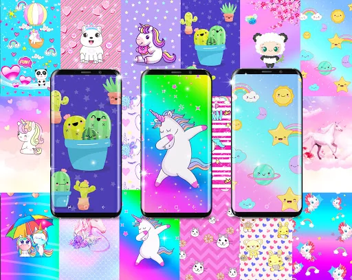 Kawaii live wallpaper screenshot 1