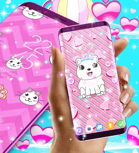 Kawaii live wallpaper screenshot 3