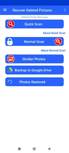 Recover Deleted Photos screenshot 1