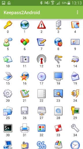 Keepass2Android Old Icon Set