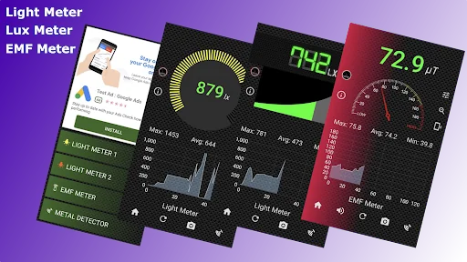 Light Meter - Lux, EMF Meter screenshot 1