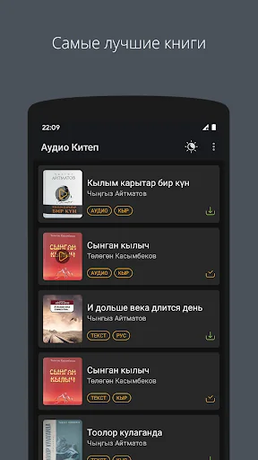 Кыргызча аудио китептер