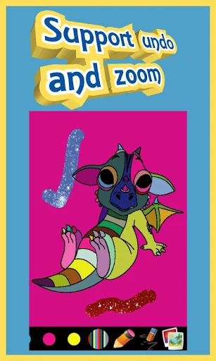 Dinosaur Coloring Pages screenshot 2