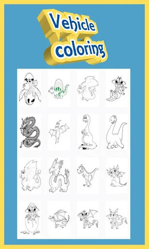 Dinosaur Coloring Pages screenshot 3