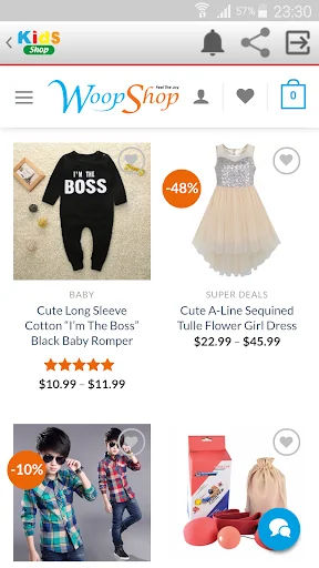 Kids Shop - Online Shopping screenshot 2
