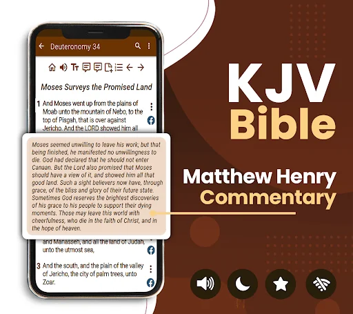 KJV Commentary Bible offline screenshot 1