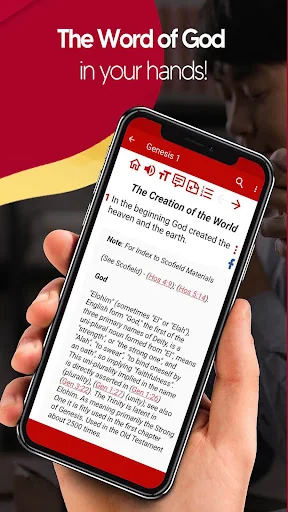 King James Study Bible "KJV" screenshot 2